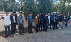 Edirne'de kamyonette 15 kaçak göçmen yakalandı; 1 gözaltı