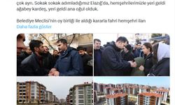 Elazığ'dan Bakan Kurum'a 'Fahri Hemşehrilik Beratı'