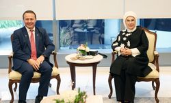 Emine Erdoğan, Kosova Cumhurbaşkanı'nın eşi Sadriu ile görüştü