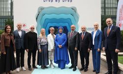 Emine Erdoğan, New York'taki ‘Sıfır Atık Mavi-Damla Damla' Sergisi'nin açılışına katıldı