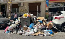 Eylem sona erdi ancak ilçedeki çöpler toplanmadı