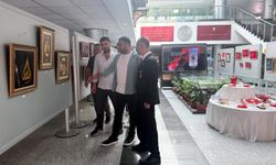 Gazi, terapi için başladığı filografide sergi açtı
