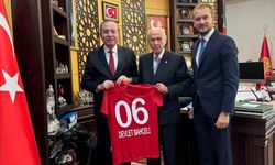 Gençlerbirliği'nden, MHP Genel Başkanı Devlet Bahçeli'ye ziyaret