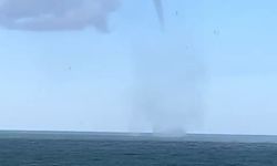 Giresun'da denizde 3 ayrı noktada hortum oluştu