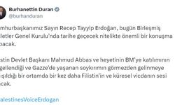 İletişim Başkanı Duran: Cumhurbaşkanımız tarihe geçecek bir konuşma yapacak