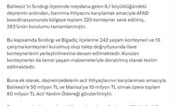 İletişim Başkanlığı: Depremzedelere konteyner verilmediği iddiaları gerçeği yansıtmıyor