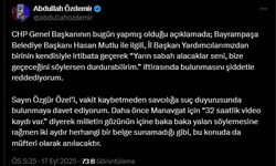İstanbul - AK Parti İstanbul İl Başkanı Özdemir, CHP Genel Başkanı Özel'in iddialarına yanıt verdi
