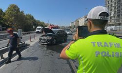 İstanbul - Avcılar'da ani manevra yapan cip motosiklete çarptı: 2 yaralı