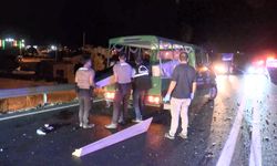 İstanbul - Büyükçekmece'de hafif ticari araçla çarpışan motosikletin sürücüsü hayatını kaybetti