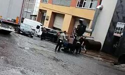 İstanbul - Esenyurt'ta tekmeli yumruklu yük indirme kavgası