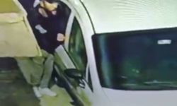 İstanbul - Gaziosmanpaşa'da otomobil teybi hırsızlığı kamerada