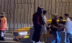 İstanbul- Şişli'de tartıştıkları minibüs şoförünü motosiklet kaskıyla darbettiler