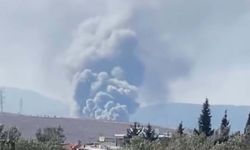 İzmir'de fabrika yangını