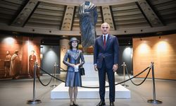Japonya Prensesi Akiko Mikasa, 'Arkeolojinin Altın Çağı' sergisini ziyaret etti (2)