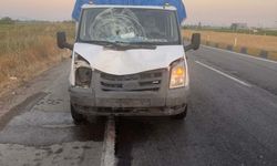 Kamyonetin çarptığı bisikletin sürücüsü öldü
