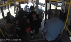 Kırıkkale'de halk otobüsünde fenalaşan kadın ambulansa teslim edildi