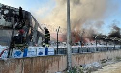 Kocaeli'de lojistik deposunda yangın (3)