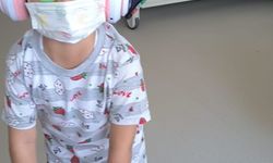 Lösemi tedavisi gören Zeynep, ilkokula hastanede başladı / Ek fotoğraflar