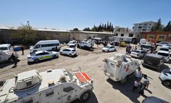 Mardin'de içecek deposunda yangın