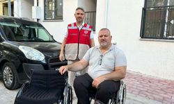 Milli sporcunun çalınan tekerlekli sandalyesi, aynı gün bulunup teslim edildi