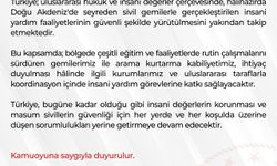 MSB: Türkiye, ihtiyaç duyulması halinde Doğu Akdeniz'de insani yardım görevine katkı sağlayacak