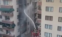 Ocakta unutulan yemek, yangına yol açtı