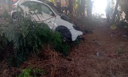 Otoyolda üst geçidin ayağına çarpan otomobilin sürücüsü öldü