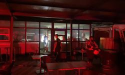 Özel okulun kantininde yangın