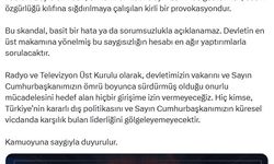 RTÜK Başkanı Şahin: Devletin en üst makamına yönelmiş saygısızlığın hesabı sorulacaktır