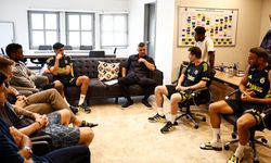 Sadettin Saran Fenerbahçeli futbolcularla bir araya geldi