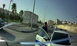 Şanlıurfa'da halk otobüsü şoförüne bıçaklı saldırı kamerada