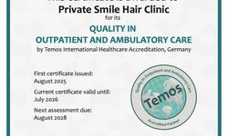 Smile Hair Clinic, A-Rated kalite sertifikası ile ödüllendirildi
