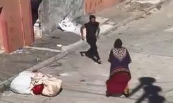 Sokakta tartıştığı eşini darbetti; gözaltına alındı