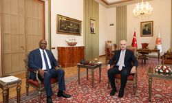 TBMM Başkanı Kurtulmuş, Zimbabve Büyükelçisi Mutiwazuka'yı kabul etti.