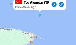 TCG Alemdar da Halit Yukay için bölgede