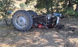 Tokat'ta traktör takla attı: 1 ölü