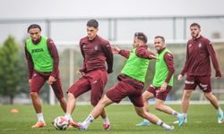 Trabzonspor'da Kayserispor maçı hazırlıkları devam ediyor