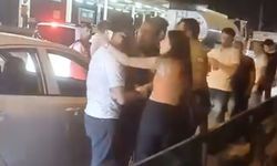 Trafikteki 'yol verme' kavgası kamerada; 2 gözaltı