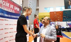 Trampolin Cimnastik Kulüpler Arası Türkiye Şampiyonası Samsun'da yapıldı