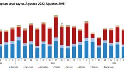 TÜİK: Ağustosta 215 bin 130 taşıtın kaydı yapıldı