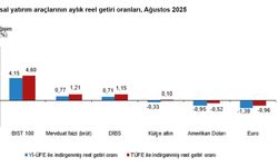 TÜİK: Aylık en yüksek reel getiri BIST 100 endeksinde oldu