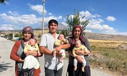 Üçüz annesi, DHA'nın haberi sonrası hayallerine kavuştu