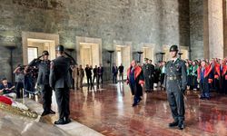 Yargıtay üyelerinden adli yıl açılışında Anıtkabir'e ziyaret