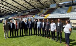 Yusuf Ziya Öniş Stadı'nda yenileme çalışmalarında sona gelindi