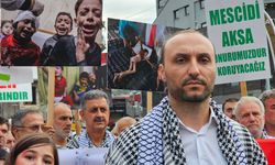 Zonguldak'ta Sumud filosuna destek yürüyüşü