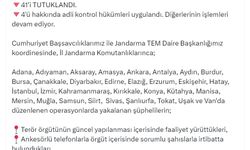 32 ilde FETÖ'ye yönelik operasyon; 41 tutuklama