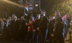 ABD Büyükelçiliği önünde Sumud Filosu eylemi