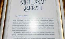'Ahi esnaf beratı' alan Ahmet Yavuz, 45 yıldır demir dövüyor