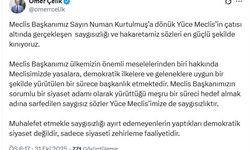 AK Parti'li Çelik: Meclis Başkanımıza dönük saygısızlığı kınıyoruz