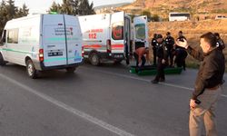 Akaryakıt tankerine çarpan kamyonun sürücüsü öldü